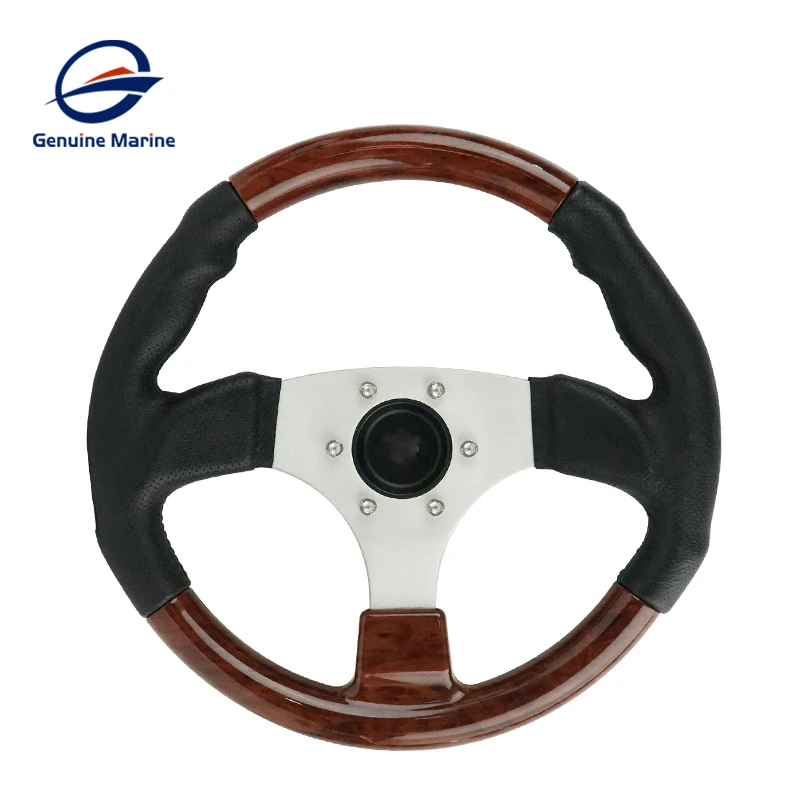 

Genuine Marine Boat Aluminum Steering Wheel Spokes Marine Yacht Steering Wheel