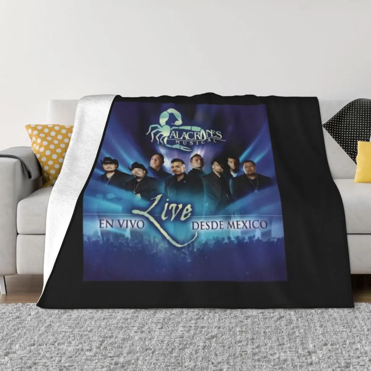 Alacranes Music-Живите ультра-мягкое Флисовое одеяло