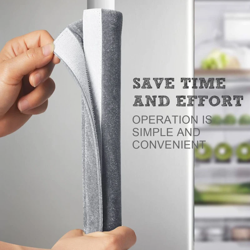 1 шт. противоскользящая насадка на дверную ручку холодильника