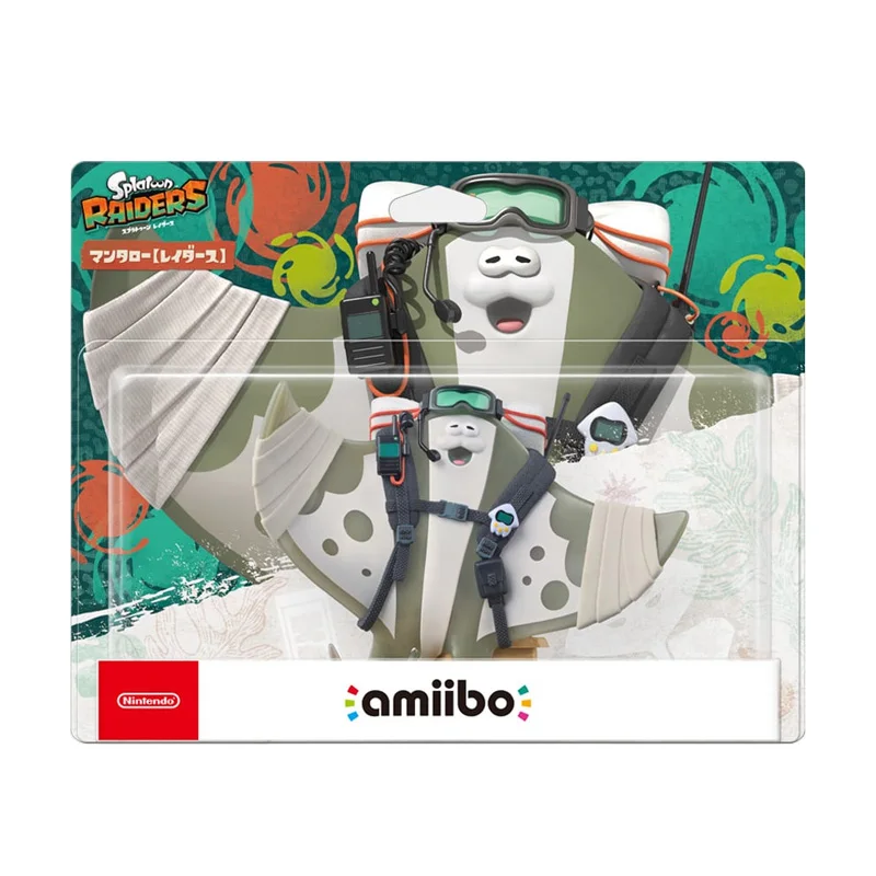 Фото Коллекционный набор фигурок Nintendo Amiibo Splatoon Raiders 3-в-1: Фука Уцухо, Мантаро (NFC) для Switch OLED/Lite – игровой аксессуар №4