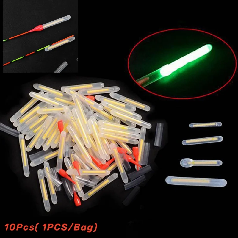 10 шт. флуоресцентные светлячки-палочки