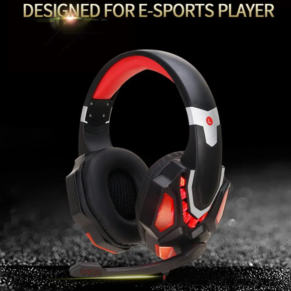 Stereo Wired Headset Gaming Headphone Headphone Soyto G10 Over-Ear Audio Mic Gaming Headphones for PC/PS4
