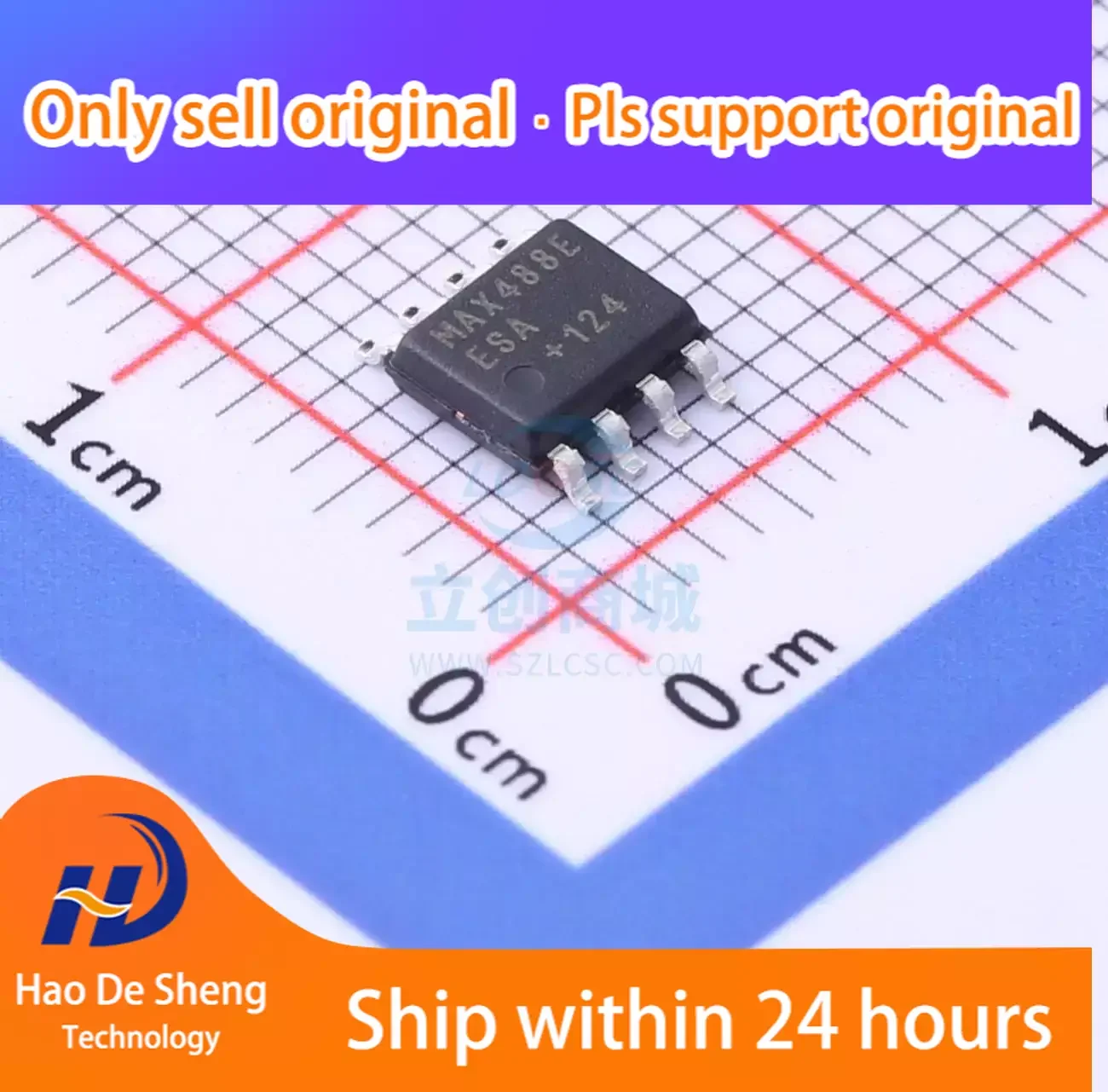10 шт./партия MAX488EESA + T SOP-8 новая оригинальная фотография