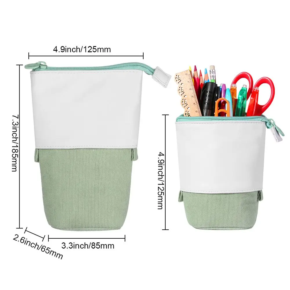 Чехол для карандашей и ручек Angoo [Fun] мультяшный милый кот медведь овечка Холщовый