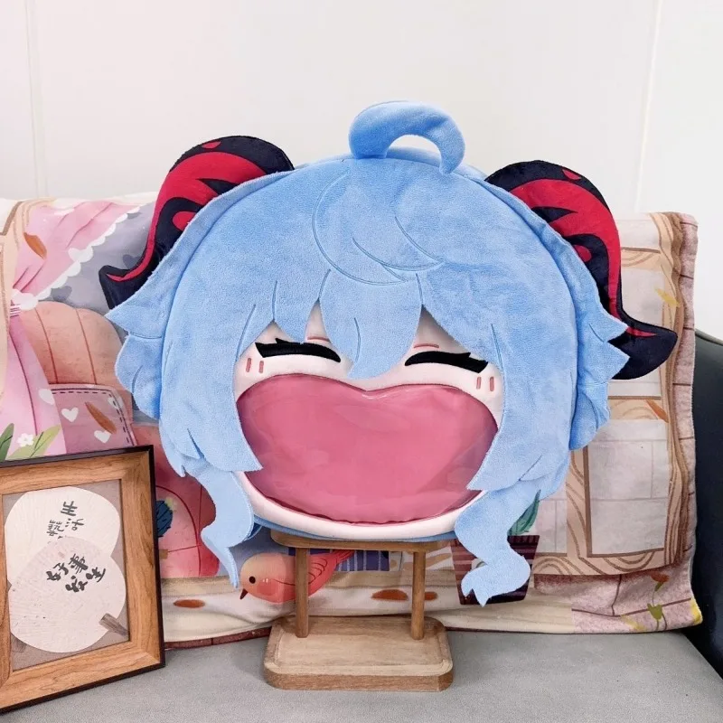 Genshin Impact Ganyu Itabag аниме периферийные устройства милый мультяшный рюкзак большой