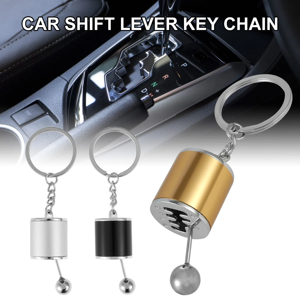 

Alloy AntiStress Toy Creative Car 6 Speed Gearbox Gear Fidget Toy Keyring Shift Racing Tuning Model Novelty Car Toy
