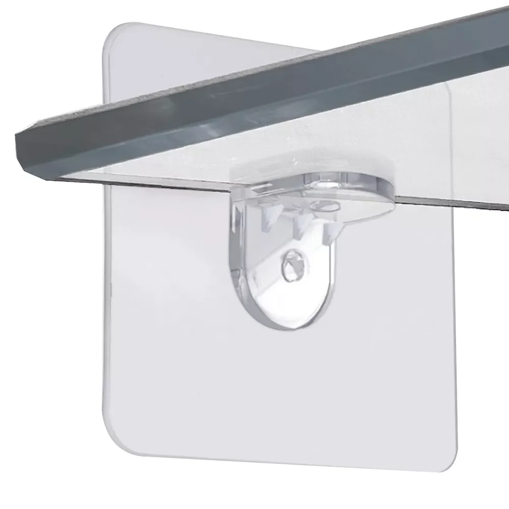 

2023NEW Adhesive Shelf Support Pegs Drill Free Nail Instead Holders Closet Cabinet Shelf Support Clips Wall Hangers