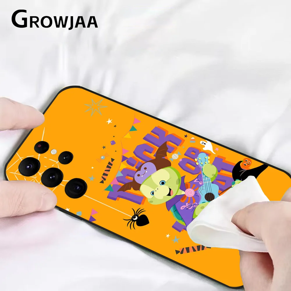 Cute Cartoon Olu Mel Phone Case for Samsung Galaxy S24 Ultra S22 S23 S21 S20 5G Protective Silicone TPU Funda