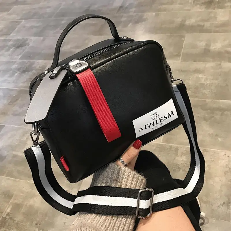 

High quality Boston Women's handbags Diagonal shoulder Special luxury handbag Women's crossbody bag wide strap KYIDER