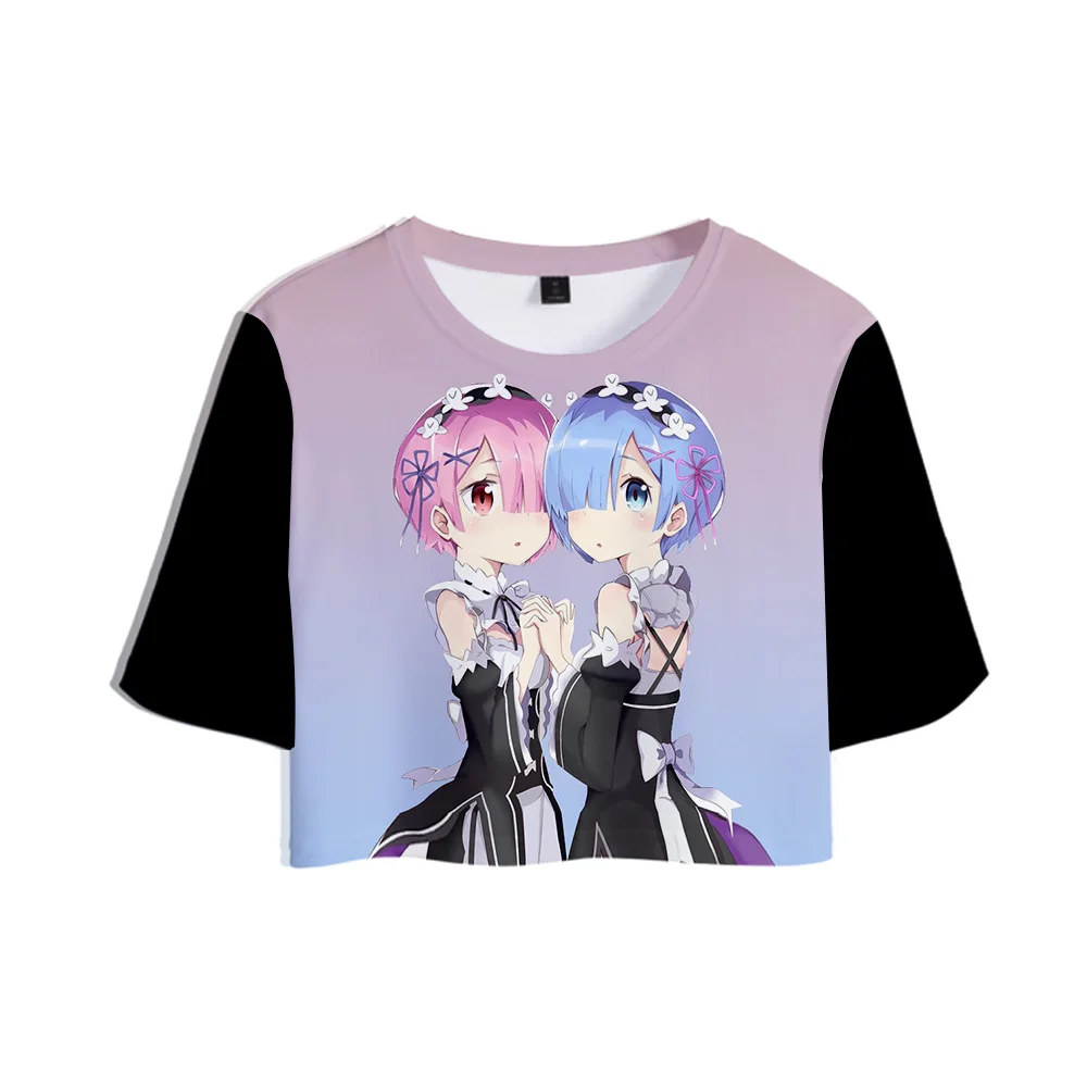 

2022LIANSHUO New Spring and Autumn Hot Sale Women's Short Suits Fashion Casual Tops Trendy Anime Print Ladies Sexy T-shirts