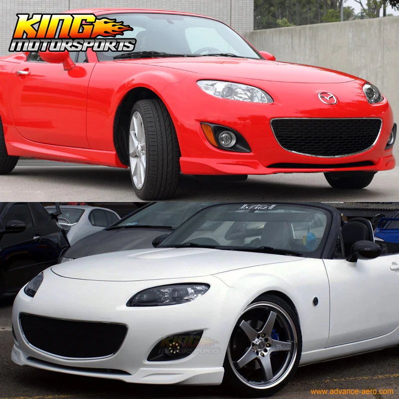 Подходит для 2009-2012 Mazda Miata MX-5 OE стиль передний бампер спойлер подбородка