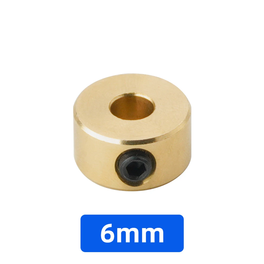 

6-10mm Drill Limiter Depth Stop Collar Brass Drill Locator Woodworking Drill Limit Ring Positioner Carpentry Tools
