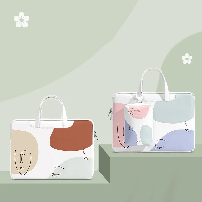 Fashion Laptop Protection Bag Travel Notebook Document Organize Handbag Tablet Phone Data Line Storage Pouch Accessories Supplie