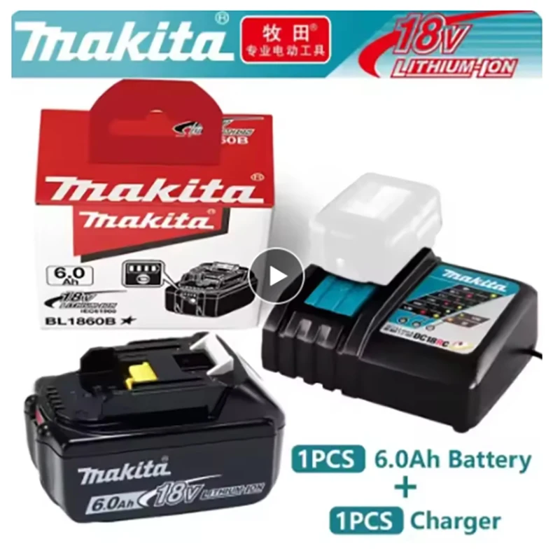 Оригинальная аккумуляторная батарея Makita 18 В 2 0/5 0/6 0 Ач подходит для