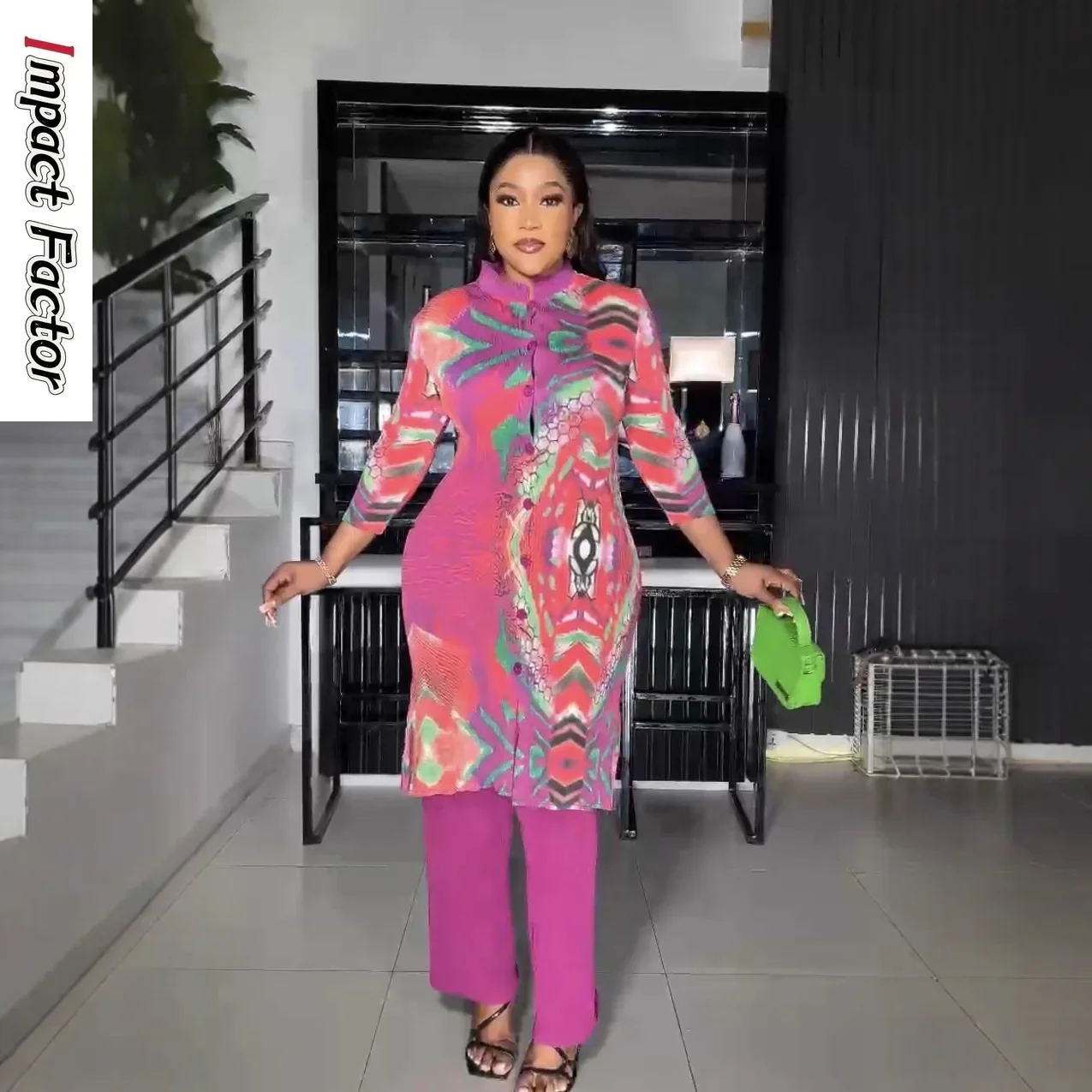 Miyake плиссированный кардиган с принтом длинный топ воротником-стойкой +