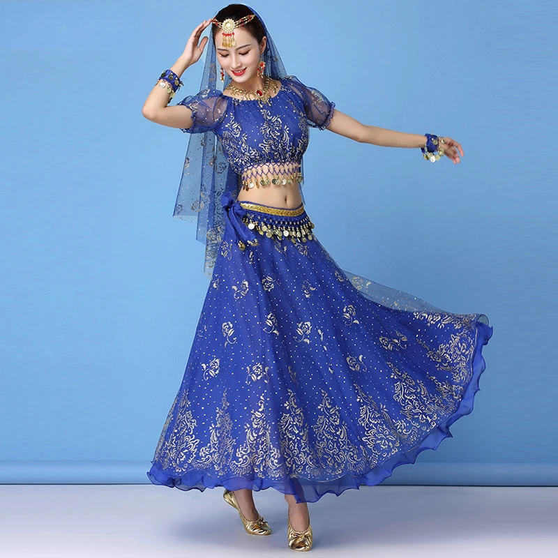 

Belly Dancing Clothing Set Stage Performance Dancer Wear Women Bollywood Dancing Dress Oriental Indian Dance Competition Sets