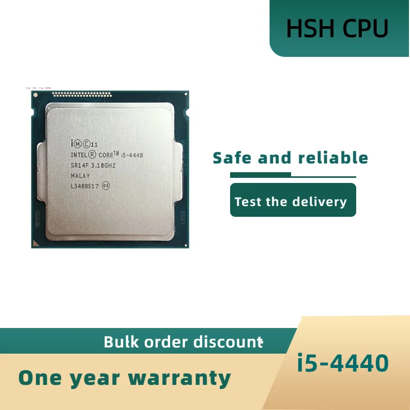 

Intel Core i5-4440 i5 4440 Processor Quad-Core LGA1150 Desktop CPU 100% working properly Desktop Processor