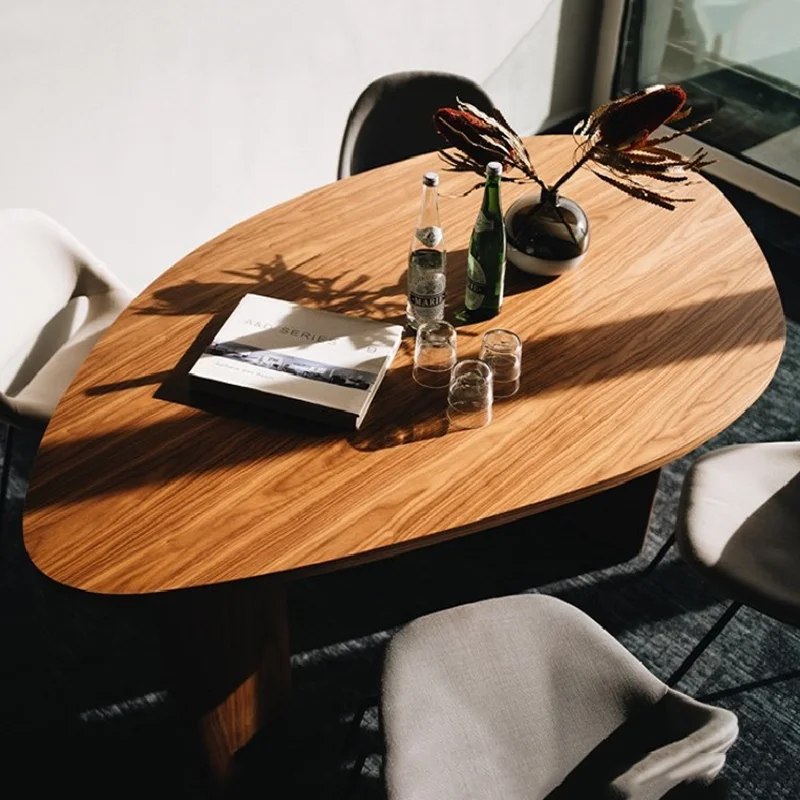 70 8 дюймов овальный кофейный обеденный стол деревянный кухонный креативный в