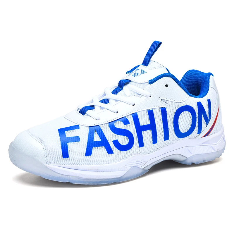 Light Weight Badminton Footwears Male Volleyball Sneakers New Professional Badminton Shoes Big Size 35-45 Anti Slip Tennis Shoes