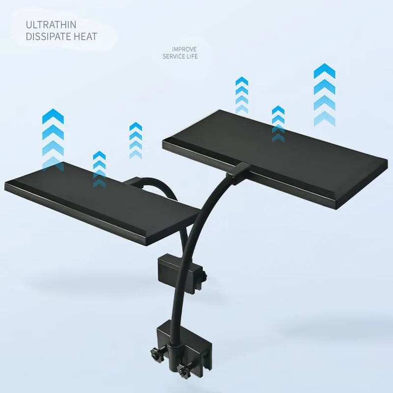 12 \ 16 Вт светильник для аквариума без мерцания полный спектр светодиодная лампа