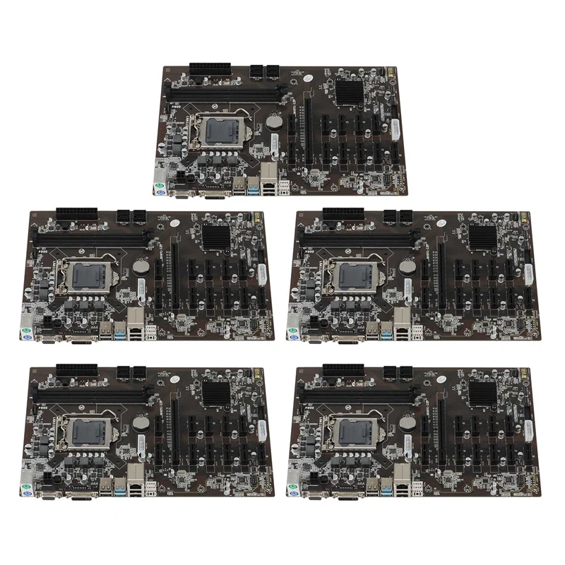

5X For Asus B250 MINING EXPERT 12 PCIE Mining Rig BTC ETH Mining Motherboard LGA1151 USB3.0 SATA3 For B250 B250M