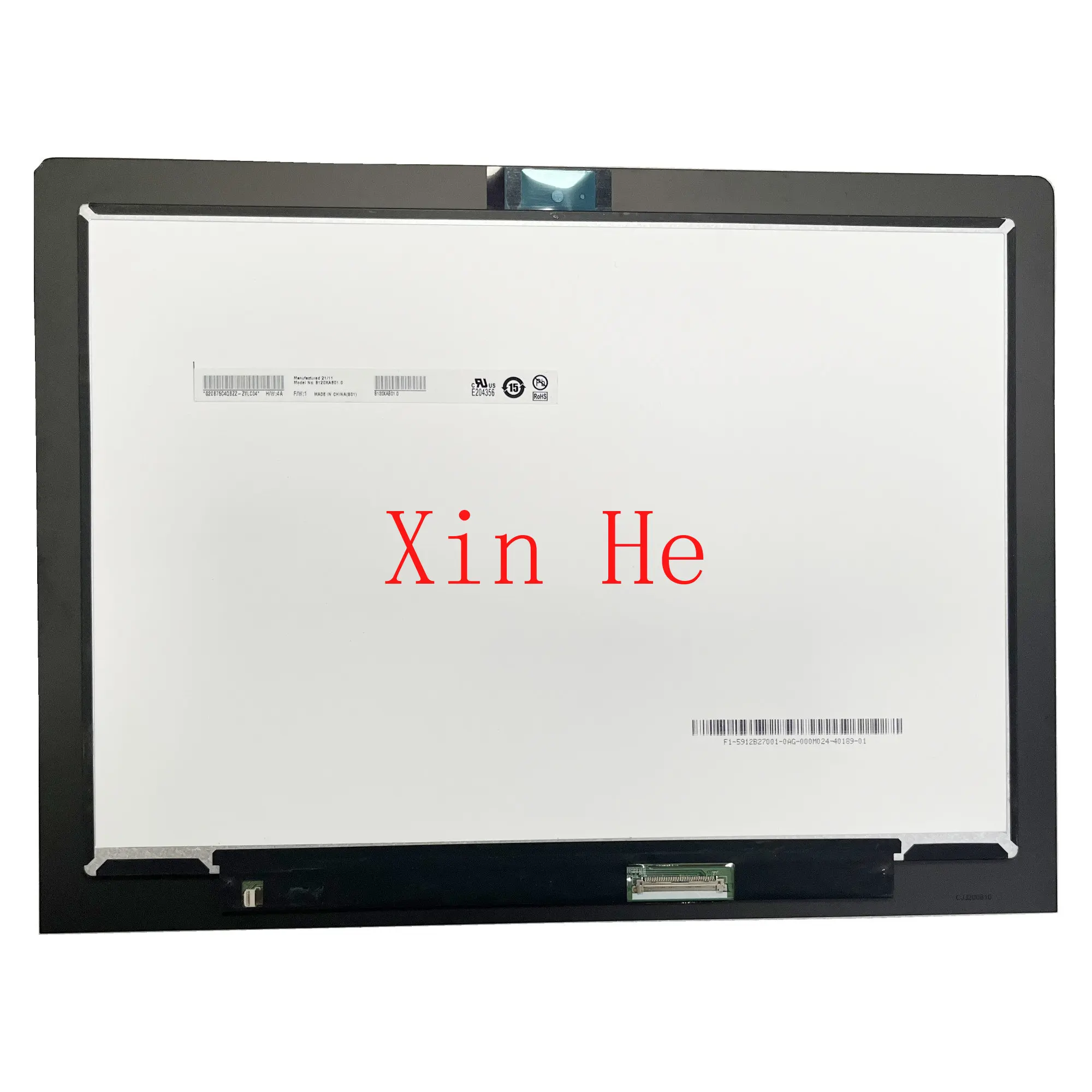

B120XAB01.0 12.0'' Laptop LCD Touch Screen Digitizer Assembly For Acer Chromebook Spin 512 R851 R851TN No Frame 1366*912