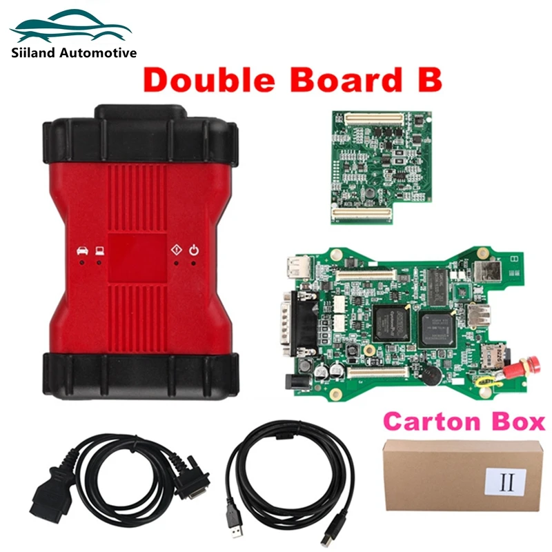 Топ VCM II полный чип V106 многоязычный для Mazda / Ford V128 версия V101 2 в 1 UCDS OBD2 диагностический инструмент бесплатная доставка