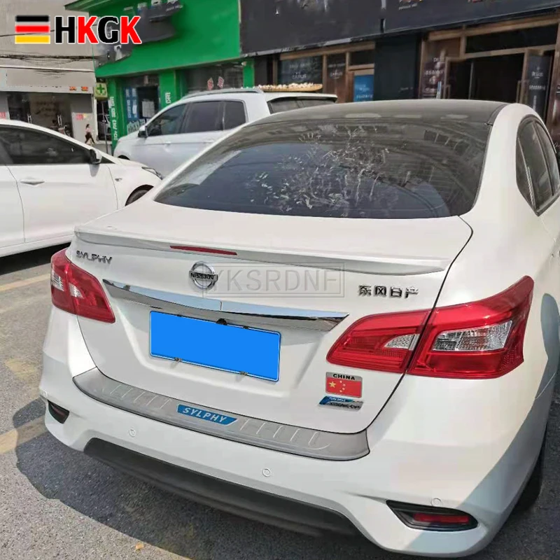 

Спойлер для багажника автомобиля, крыло Nissan Sylphy, задняя губа, хвост из АБС-пластика, аксессуары для украшения 2016 2017 2018 2019