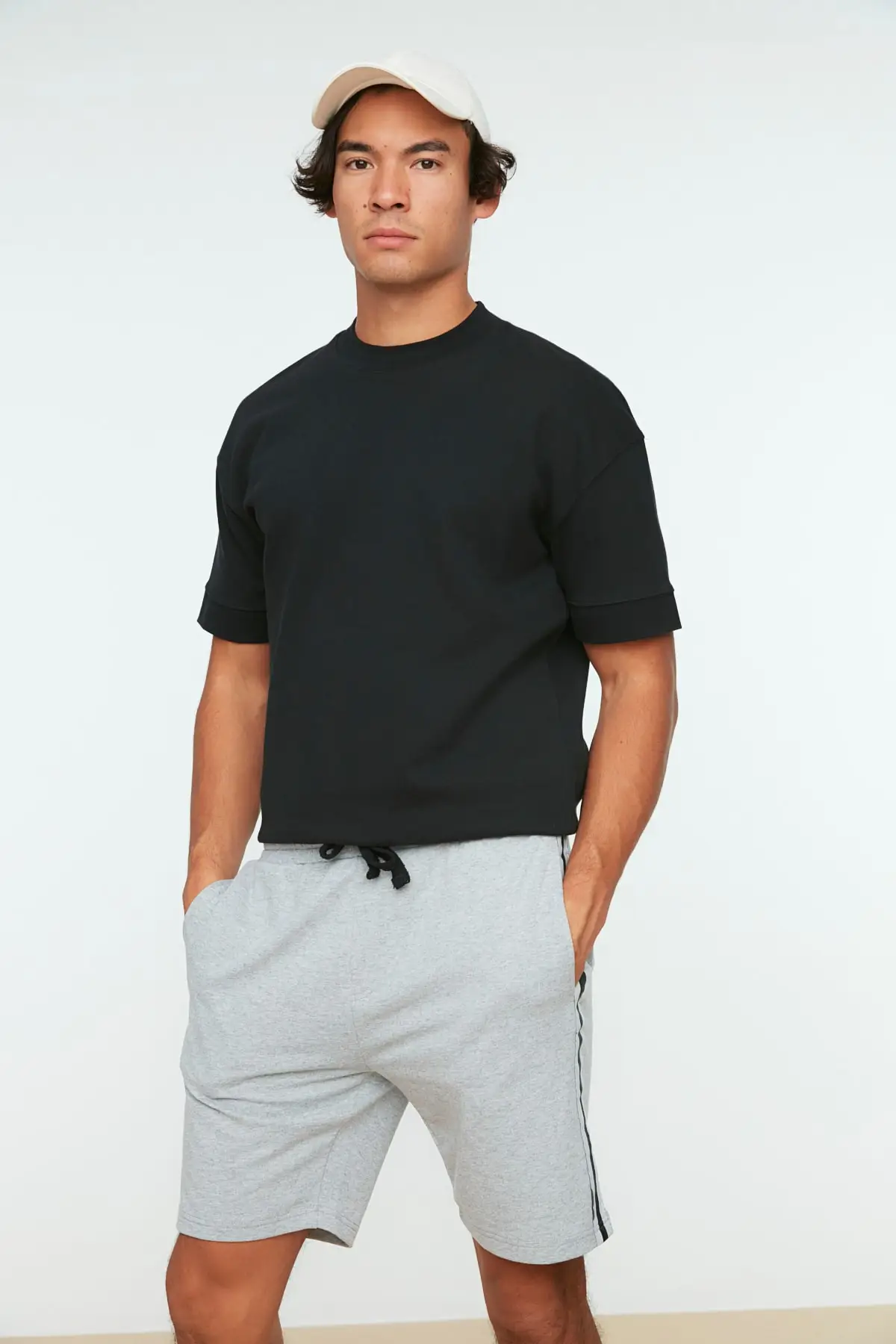 Men's Regular Fit Stripe Shorts & Bermuda TMNSS20SR0078 images - 6
