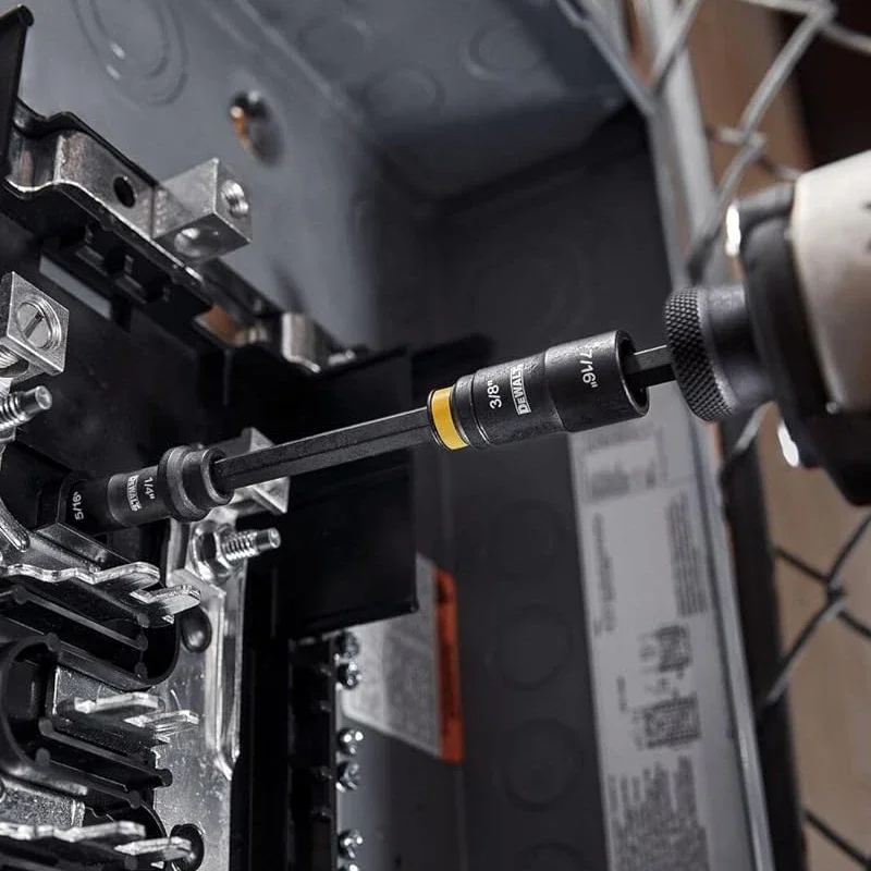 DEWALT DWADENDEXT-2 FLEXTORQ Удлинитель розетки и SAE 4-в-1 с 6-дюймовым удлинителем Двусторонние