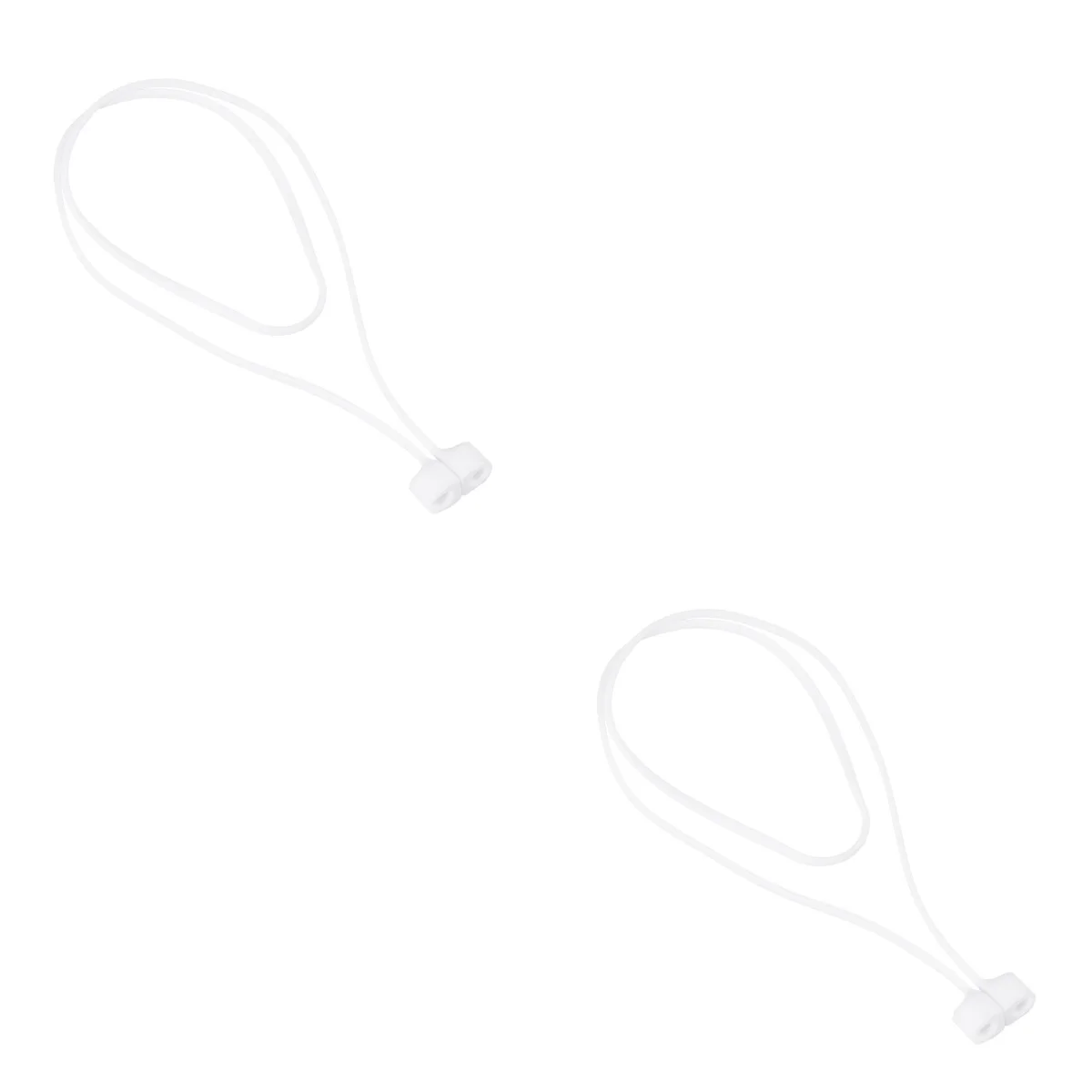 

2 pcs Magnetic Earphone Cable Silicone Anti-lost Neckband Strap Earphone Holder for