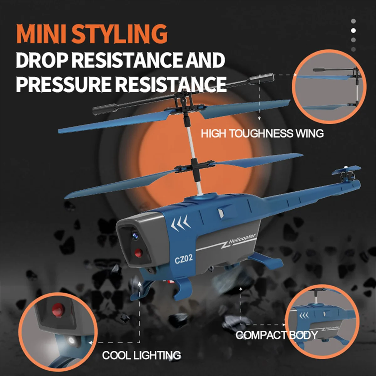 Радиоуправляемый вертолет 3 5-канальный самолет с дистанционным управлением 2 4G