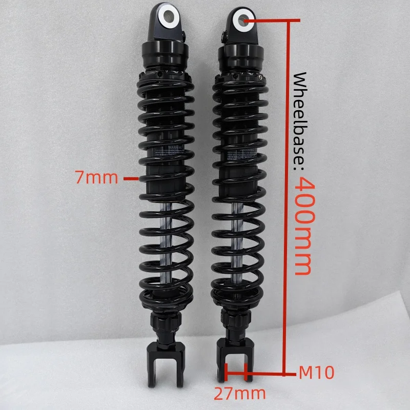 

400 мм 440 мм мотоциклетный амортизатор для Honda Forza250 forza 300 NSS250 Forza 350 Forza350 ADV350, серебряное крыло SW-T 400 FJS 600