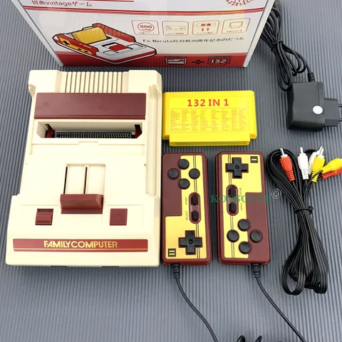 Игровая мини-консоль с Av-выходом, 8 бит, ретро игровая консоль со встроенными 632 классическими играми, лучший подарок