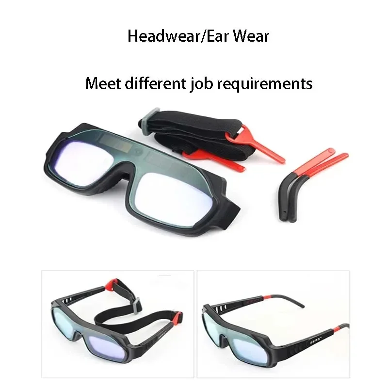 Сварочные защитные очки анти-УФ-антисильный свет аргонодуговые с автоматическим