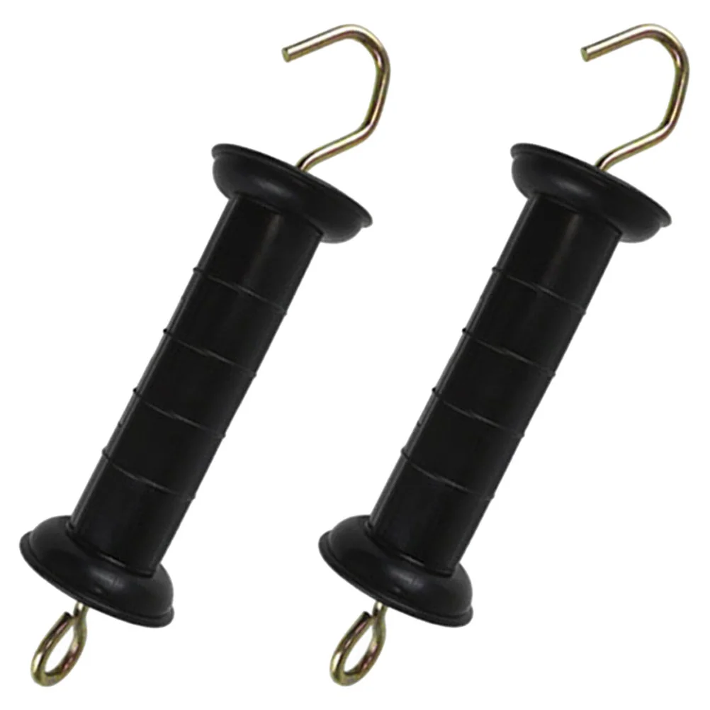 

Fence Gate Electric Handle Handles Supplies Grip Parts Hand Replacement Insulated Plastic Door Spring Garden Fencing Ranch
