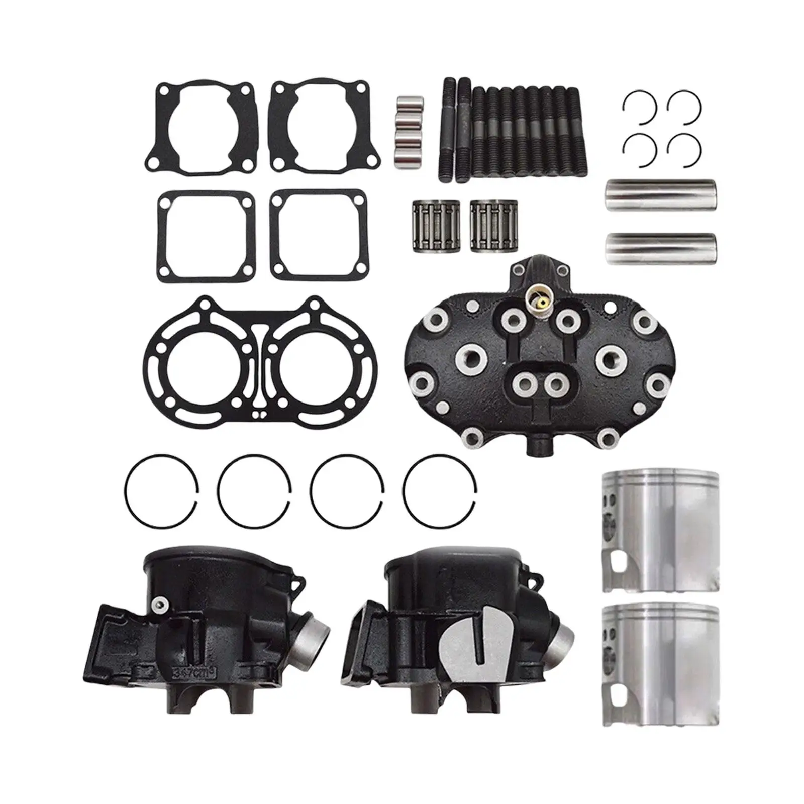 

Cylinders Pistons Complete Set Gasket Kit 513M06400 Replaces Motorcycle Accessories for Yamaha Banshee Yfz350 Std 1987-2006