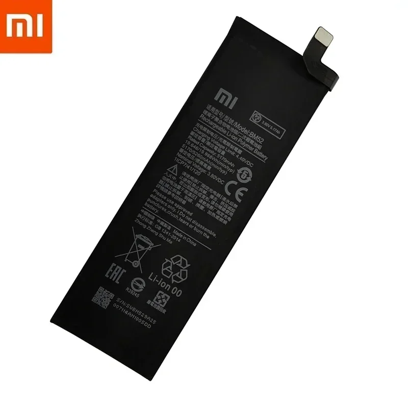 Фото Быстрая доставка, новый оригинальный аккумулятор BM52 на 2025 год для Xiaomi Mi Note 10 Lite/Mi Note 10 Pro/CC9pro CC9 Pro, 5260 мАч, аккумуляторы №4