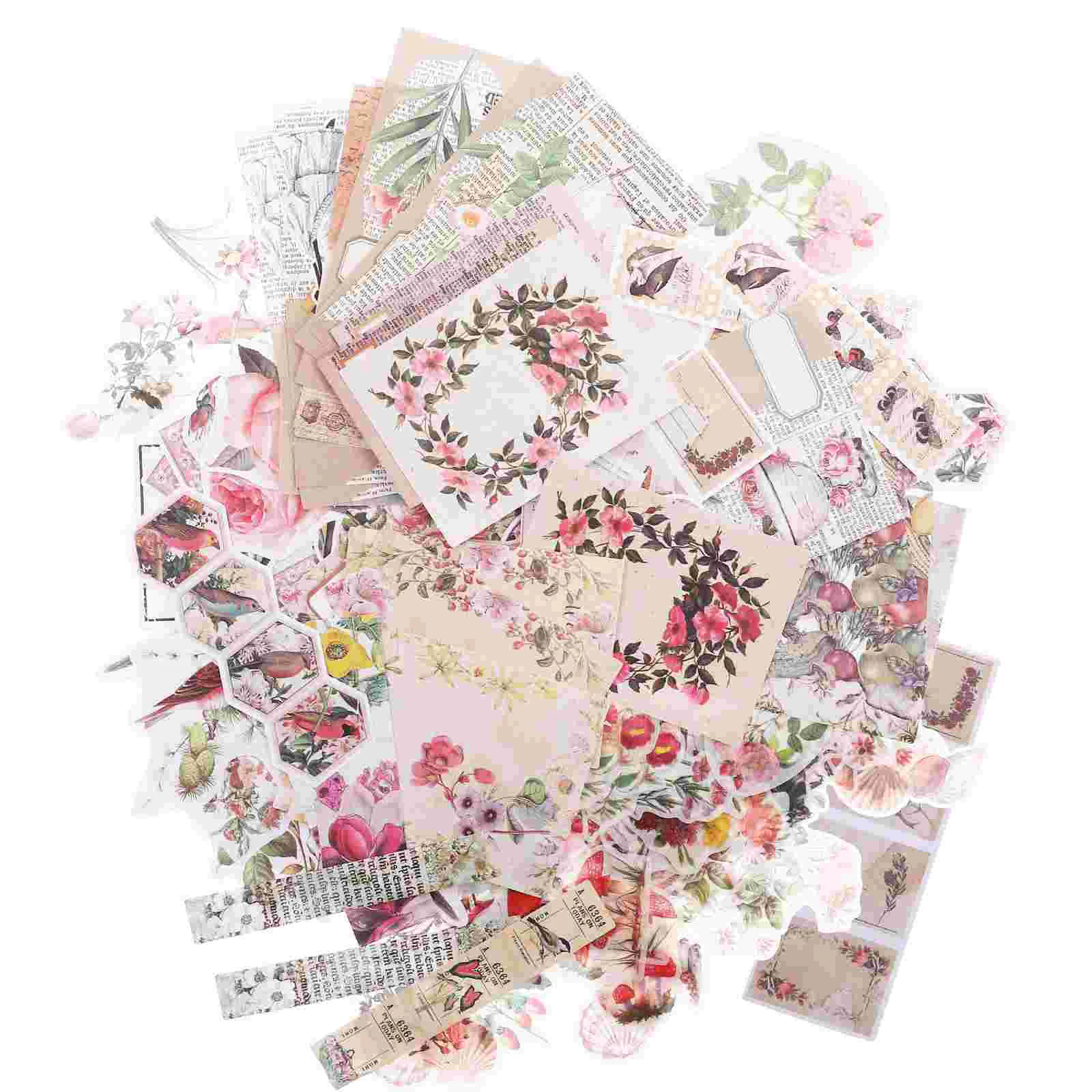 

КПК декоративные наклейки креативный фон для скрапбукинга бумажные цветы для упаковки подарков Цветочные принадлежности свежие цветы ручная аккаунт «сделай сам»