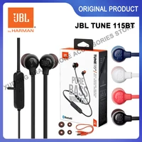 original jbl tune 115bt bluetooth true wireless in ear headphones t115bt earbuds earphones bass sound running sport headset