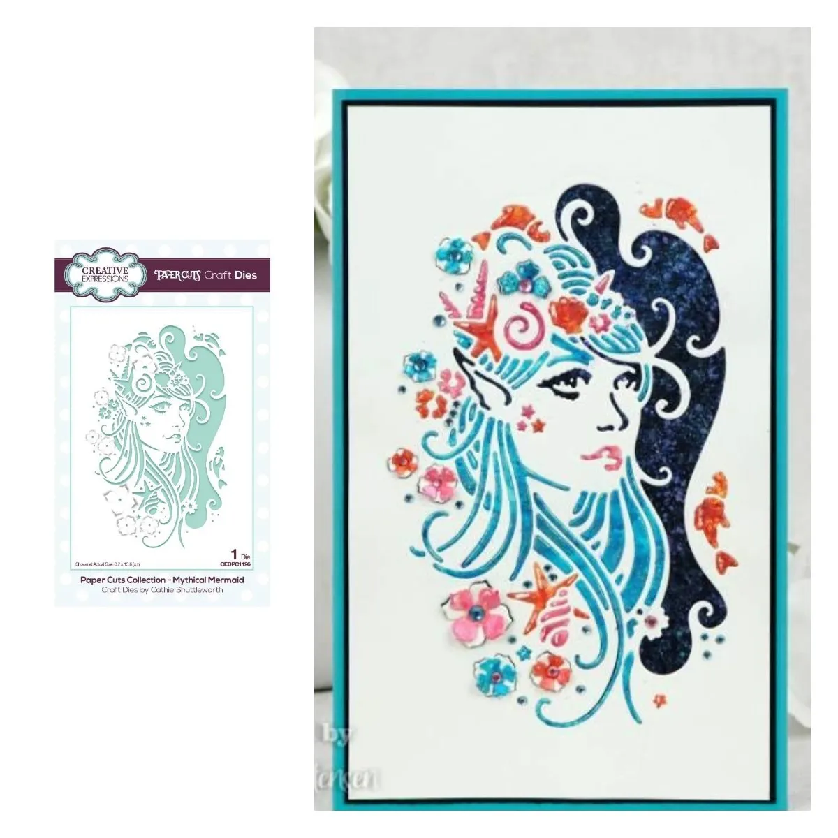 

Paper Cuts Mythical Mermaid Craft Metal Cutting Dies For Diy Scrapbooking Crafts Maker Photo Album Template Handmade Decoration