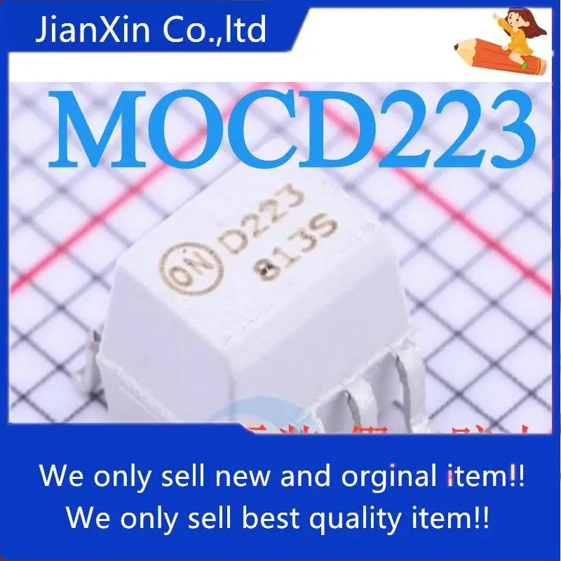 

10pcs 100% orginal new optocoupler/ MOCD223 SMD package easy to use