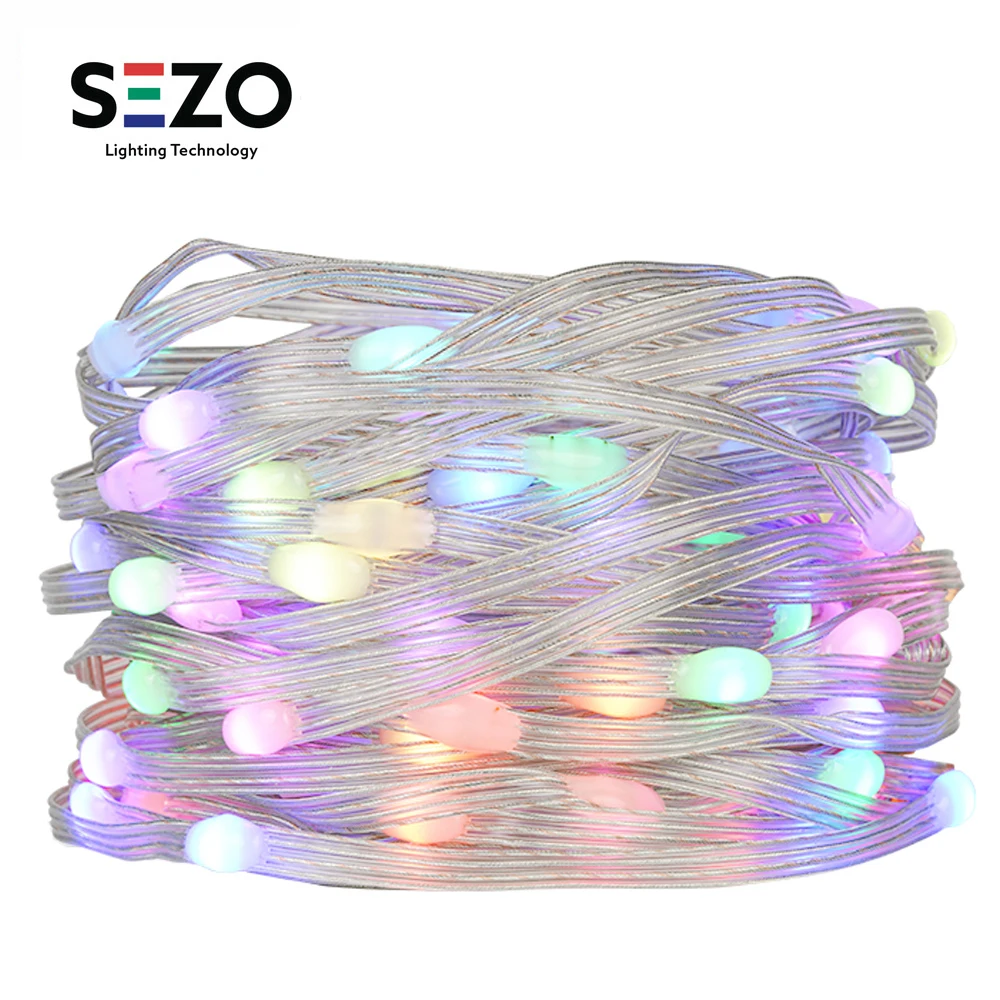 СВЕТОДИОДНАЯ Гирлянда WS2812B RGB цвета мечты украшение на день рождения освещение