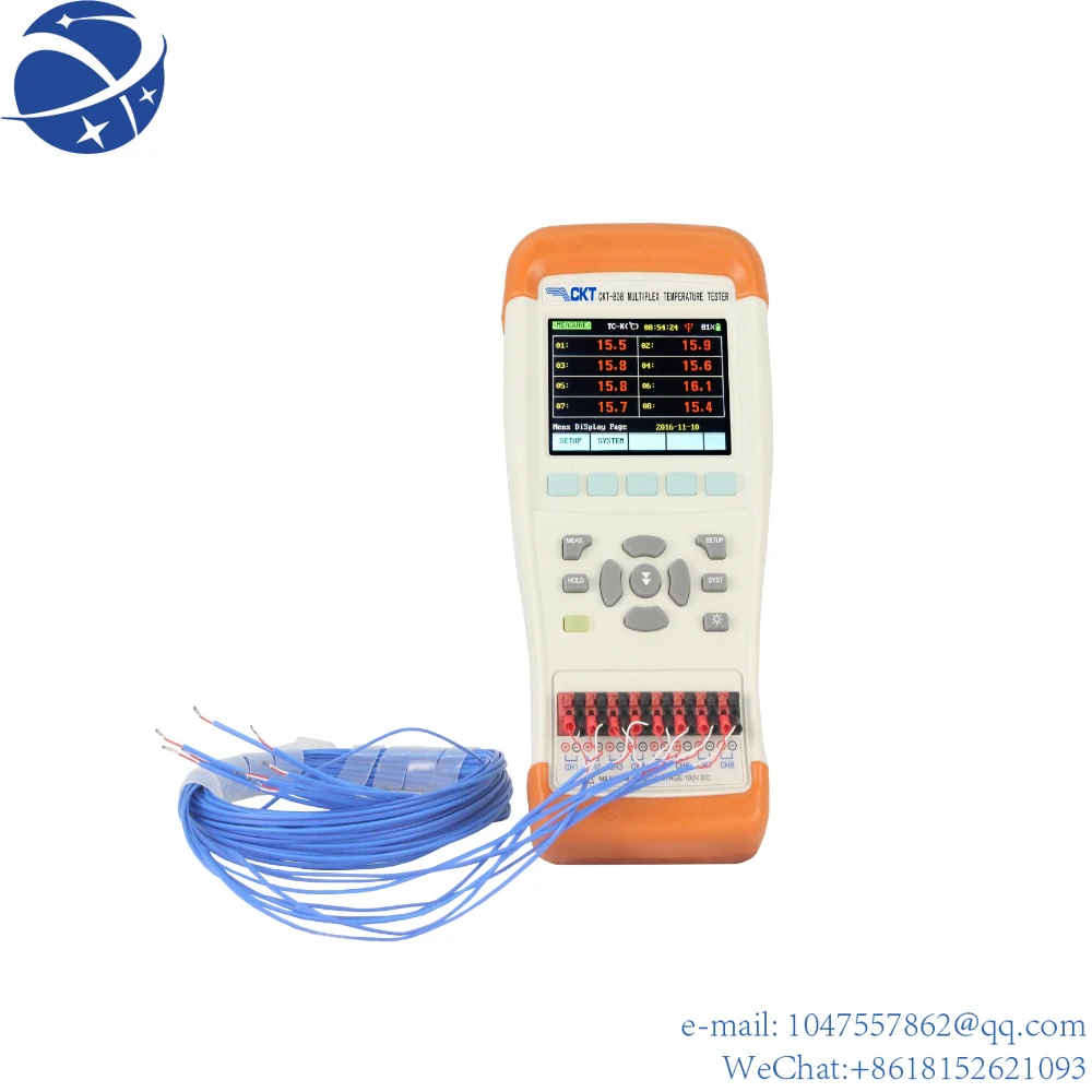 

Ручной цифровой термометр Yun YiCKT-808 8 каналов