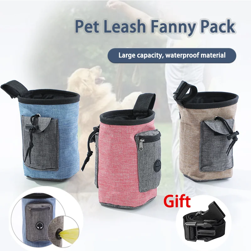

Portable Training Bag Puppy Training Treat Snack Bait Pet Feed Pocket Pouch Obedience Agility Pouch Food Bag Pocket Waist Bag