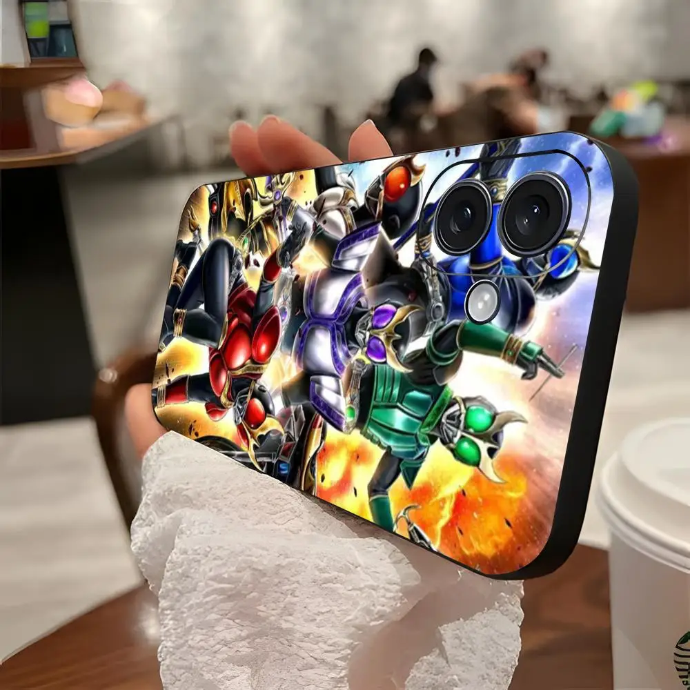 Фото Чехол для телефона Star Kamen R-Rider Kuuga для iPhone 17 16 15 14 13 12 11 X XR XS 8 Plus Mini Pro Max, мягкий черный противоударный чехол №4