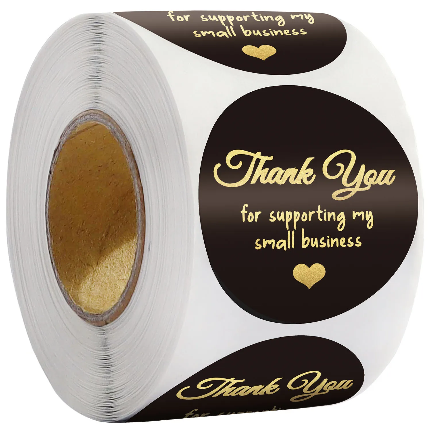 

500 3.8 cm roll bronzing stickers label stickers 1 inch