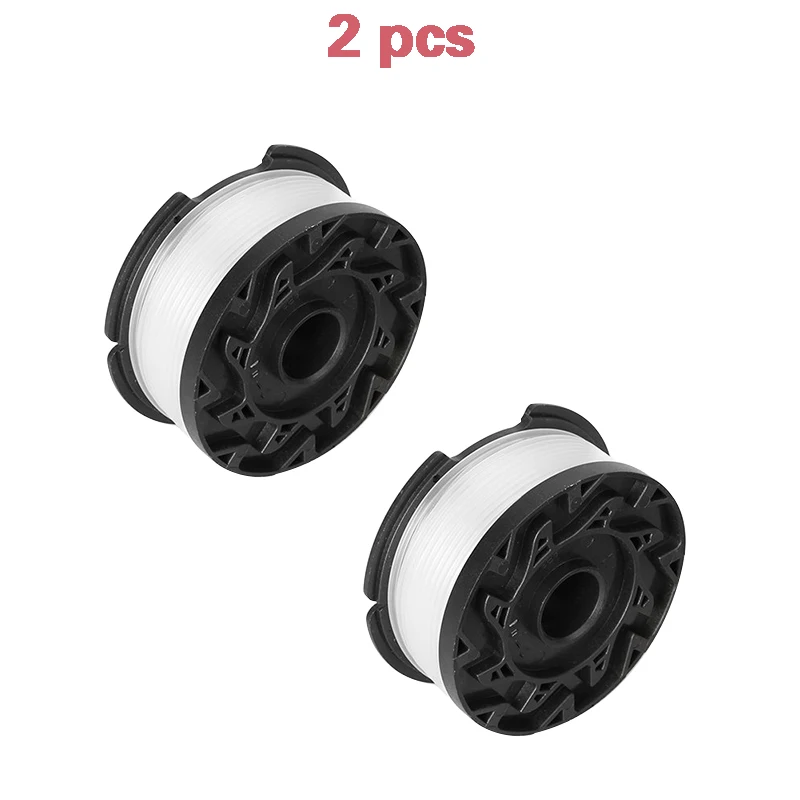 

2 PCS Trimmer Line For Black For Decker String Trimmer Replacement Parts AF-100-3ZP Spool Line 30ft/ 0.065" Plastic + nylon