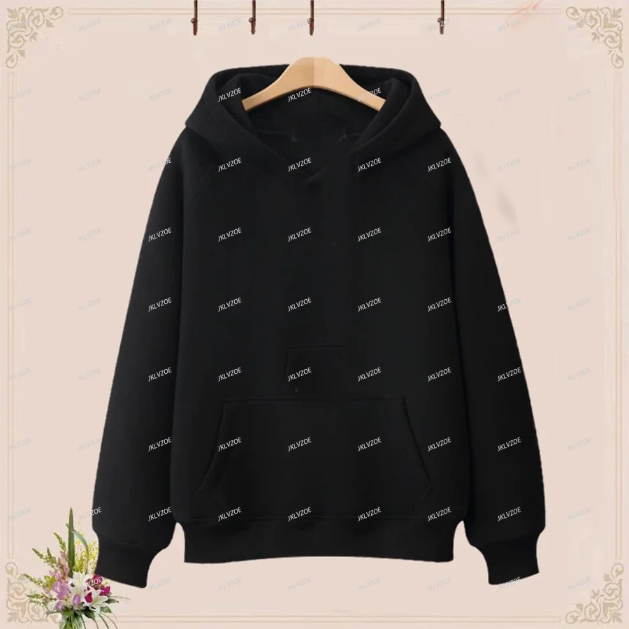 Хлопковая Толстовка Унисекс Из 100% Хлопка Повседневная Осенняя Для Подростков