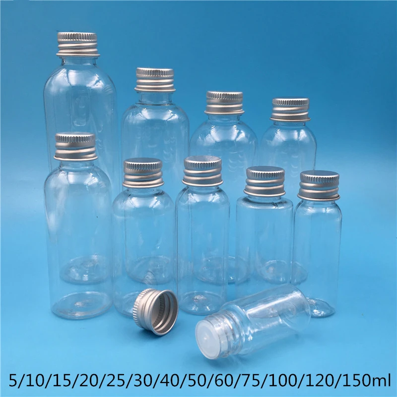 

10ml 30ml 50ml 60ml 100ml 200ml Empty Plastic Bottle Cosmetics Toners Water Container Refillable Essential Oil Packaging